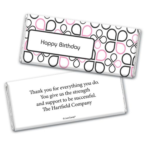 Office Celebration Personalized Candy Bar - Wrapper Only