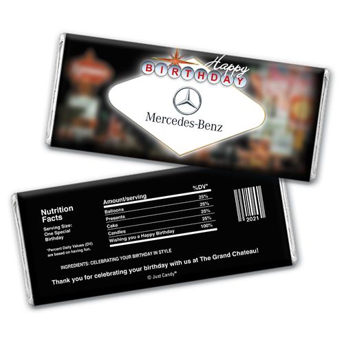 Personalized Chocolate Bar Wrappers Only - Birthday Add Your Logo Casino