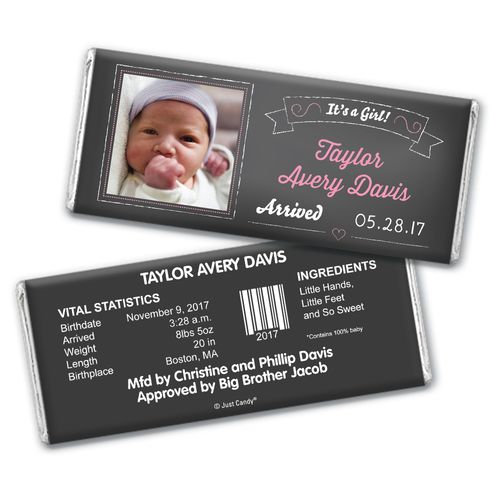 Simple & Sweet Personalized Candy Bar - Wrapper Only