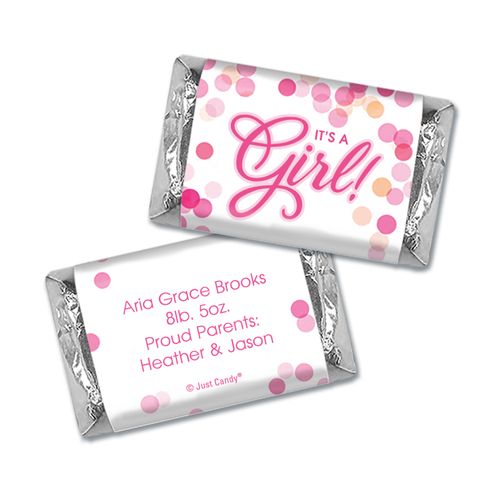 Personalized Mini Wrappers Only - Birth Announcement Bubbles