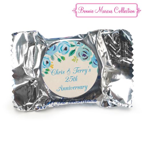 Bonnie Marcus Collection Anniversary Favors Here's Something Blue York Peppermint Patties