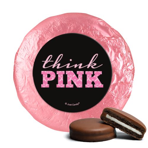 Personalized Bonnie Marcus Chocolate Covered Oreos - Breast Cancer Awareness Pink Power