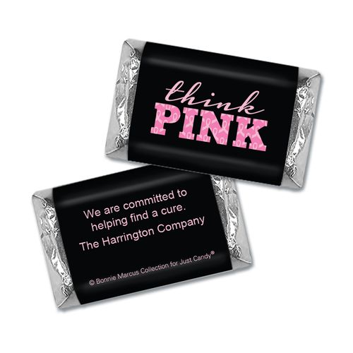 Personalized Bonnie Marcus Hershey's Miniatures - Breast Cancer Awareness Pink Power