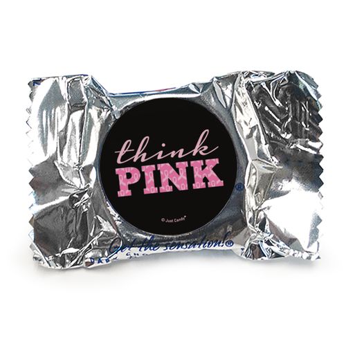 Personalized Bonnie Marcus York Peppermint Patties- Breast Cancer Awareness Pink Power