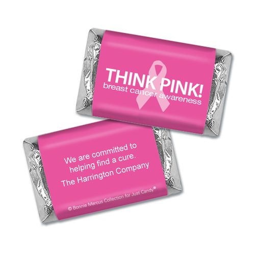 Personalized Bonnie Marcus Mini Wrappers Only - Breast Cancer Awareness Simply Pink