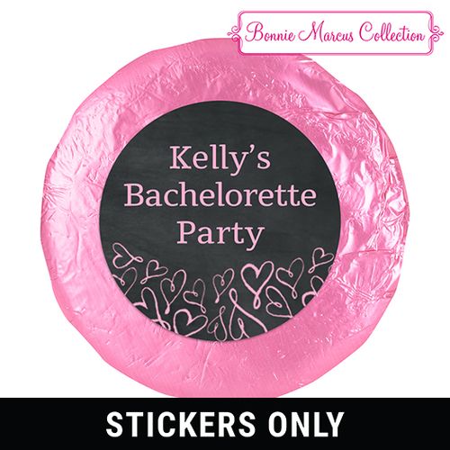 Sweetheart Swirl Bachelorette Party 1.25in Stickers
