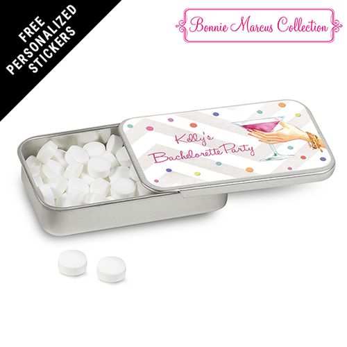 Bonnie Marcus Collection Personalized Mint Tin Here's to You Bachelorette Party
