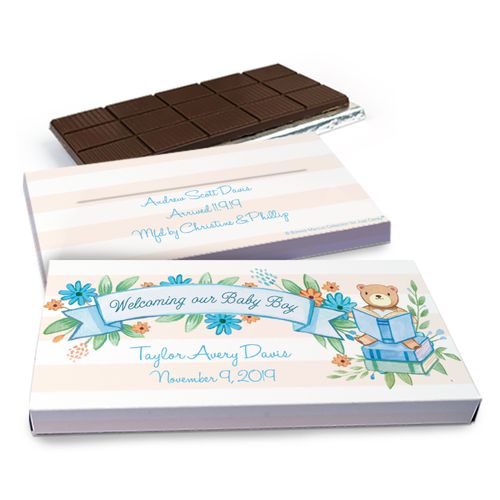 Deluxe Personalized Story Time Chocolate Bar in Gift Box (3oz Bar)