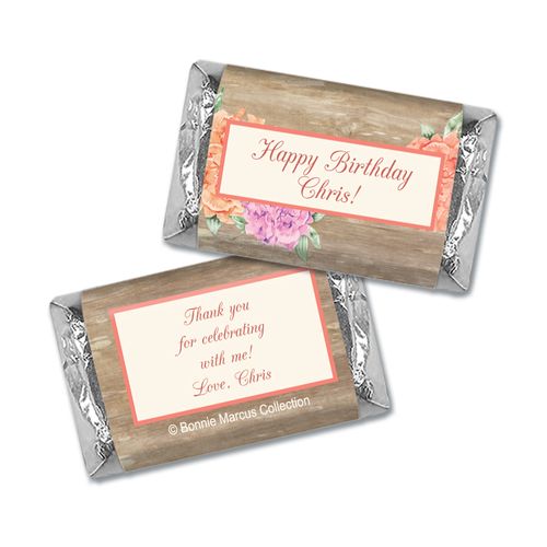 Beautiful Love Birthday Personalized Miniature Wrappers