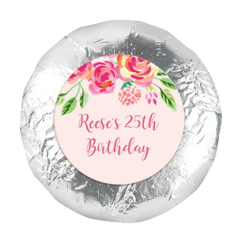 In the Pink Birthday Favors 1.25" Sticker (48 Stickers)