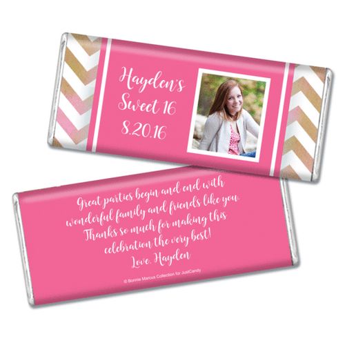 Bonnie Marcus Collection Personalized Chocolate Bar Birthday Wrappers Picture Your Birthday