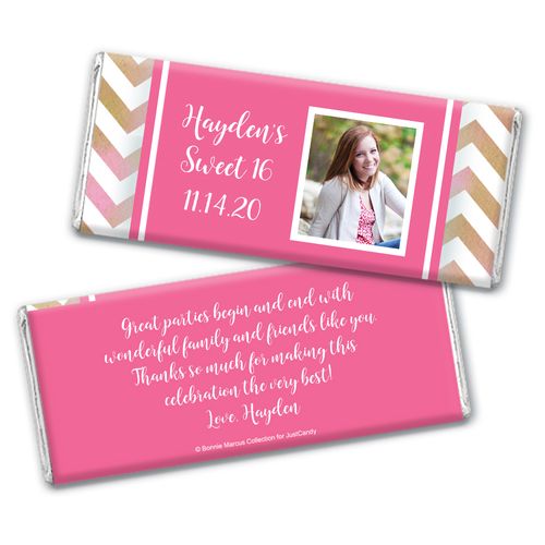 Picture Your Birthday Personalized Candy Bar - Wrapper Only