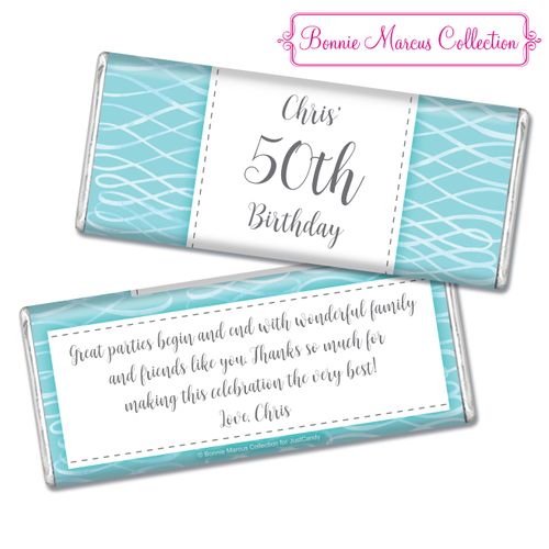Personalized Adult Birthday Chocolate Bar & Wrapper