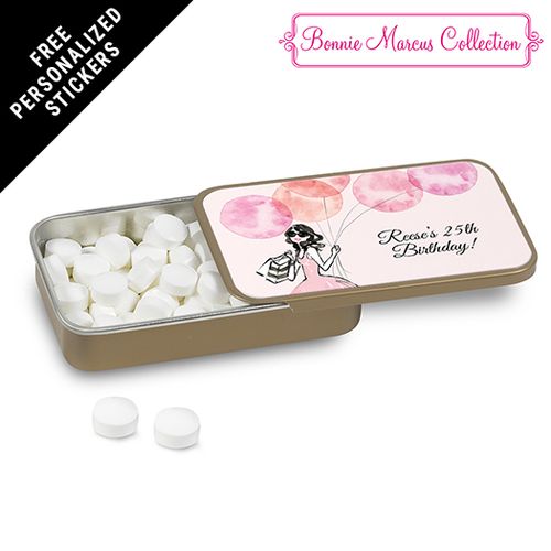 Bonnie Marcus Collection Personalized Mint Tin Blithe Spirit Birthday