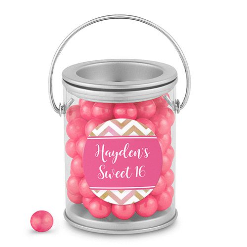 Bonnie Marcus Collection Personalized Paint Can - Picture Your Birthday (25 Pack)