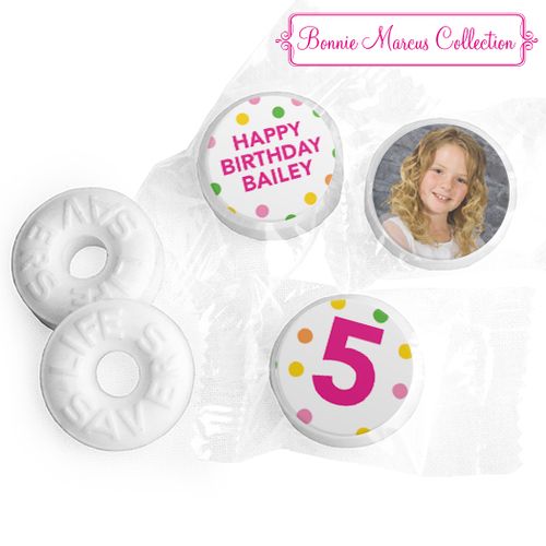 Personalized Life Savers Mints - Bonnie Marcus Birthday Tropical