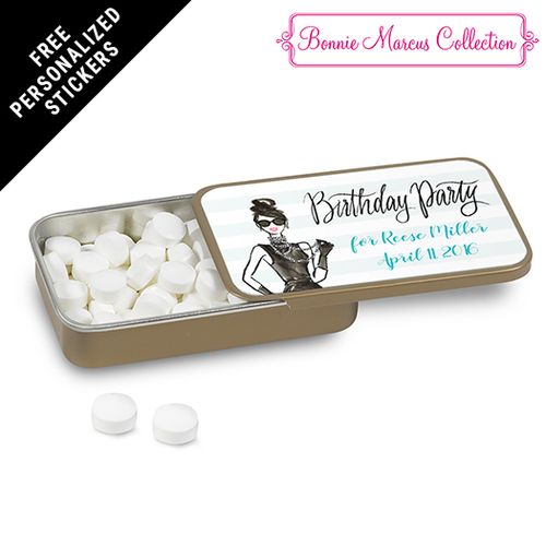 Bonnie Marcus Collection Personalized Mint Tin Here's to You