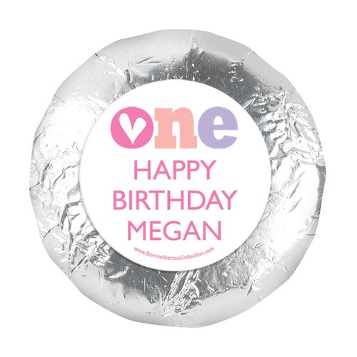 Personalized Adorable One First Birthday 1.25" Stickers (48 Stickers)