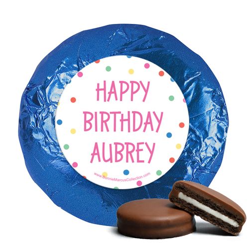 Personalized Bonnie Marcus Birthday Sweet Celebration Chocolate Covered Oreos