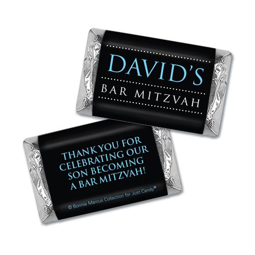 Personalized Bonnie Marcus Bar Mitzvah Classic Miniatures Wrappers