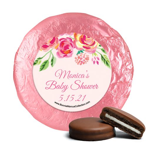 Personalized Bonnie Marcus Spring Baby Baby Shower Milk Chocolate Covered Oreos