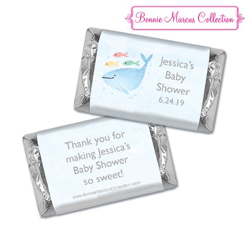 Personalized Bonnie Marcus Under the Sea Shower Hershey's Miniatures