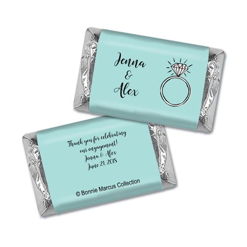 Bonnie Marcus Collection Personalized Mini Candy Bar Wrapper Bada Bling Engagement