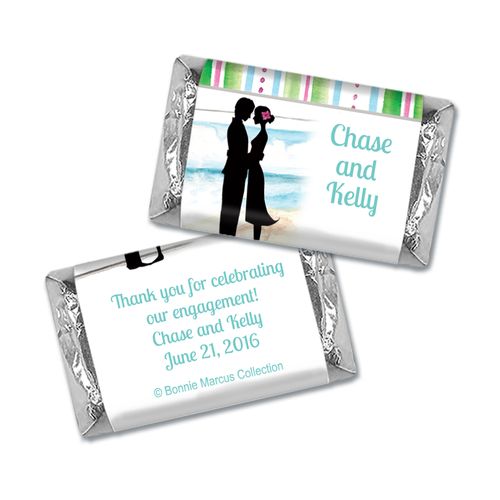 Tropical I Do Engagement Personalized Miniature Wrappers