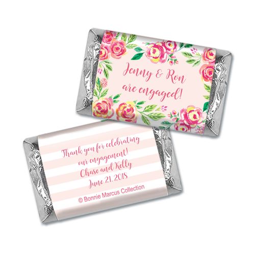 In the Pink Engagement Personalized Miniature Wrappers