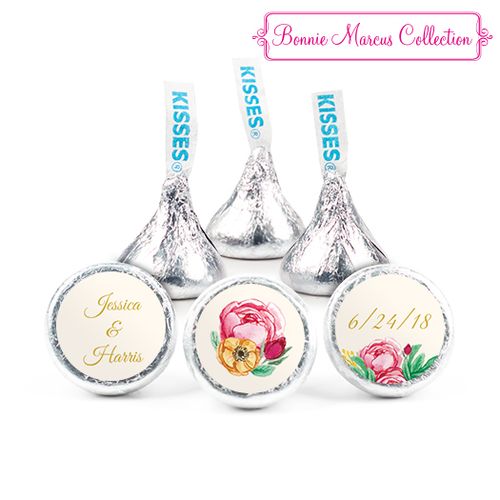 Personalized Hershey's Kisses - Engagement Stripes