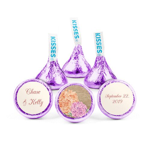 Personalized Engagement Blooming Joy Hershey's Kisses