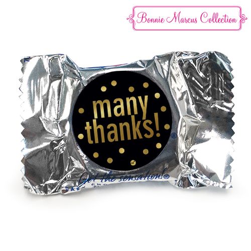 Personalized Bonnie Marcus Many Thanks Business York Peppermint Patties