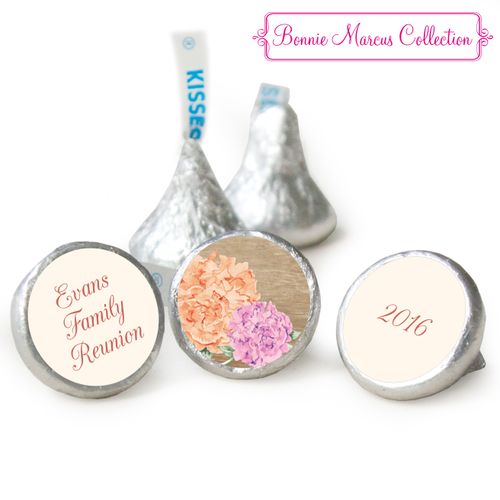 Bonnie Marcus Collection Blooming Joy Family Reunion Stickers Personalized KISSES Candy Assembled Kisses