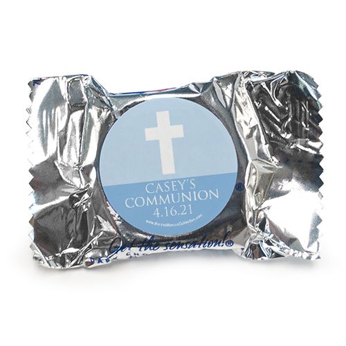 Personalized York Peppermint Patties - Boy First Communion Religious Symbols