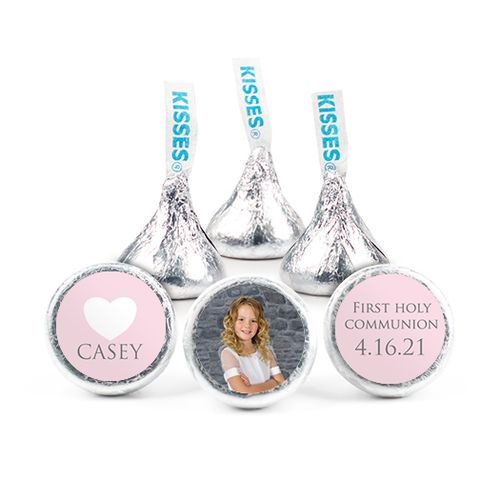 Personalized Girl First Communion Religious Symbols Hershey's Kisses
