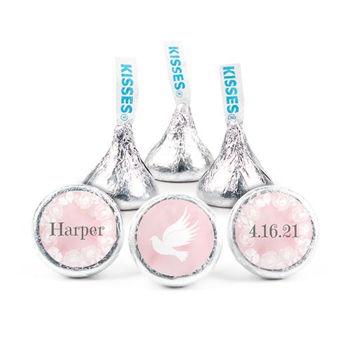 Personalized Girl 1st Communion Darling Roses Hershey's Kisses