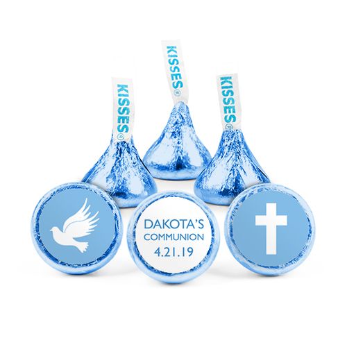 Personalized Boy 1st Communion Religious Icons Hershey's Kisses