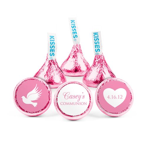 Personalized Girl First Communion Religious Icons Hershey's Kisses