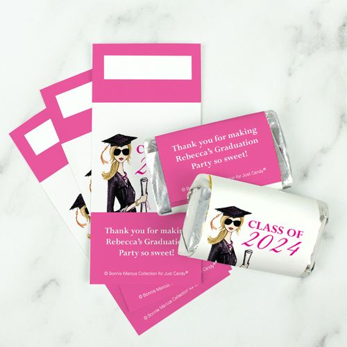 Personalized Mini Wrappers Only - Bonnie Marcus Gorgeous Grad Blonde