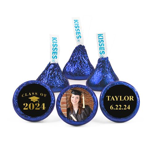 Personalized Graduation Gold Hershey's Kisses