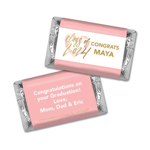 Personalized Hershey's Miniatures - Bonnie Marcus Heart of a Graduate Birthday