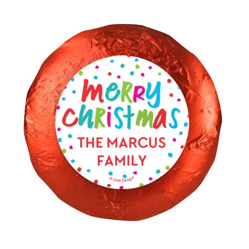 Personalized Bonnie Marcus Polkadot Party Christmas Chocolate Covered Oreos