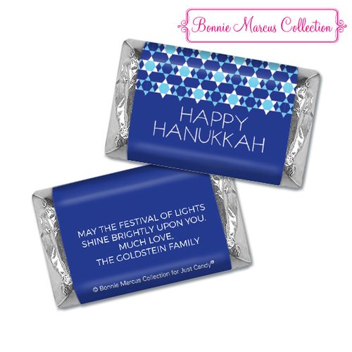 Personalized Bonnie Marcus Hershey's Miniatures - Hanukkah Quilt