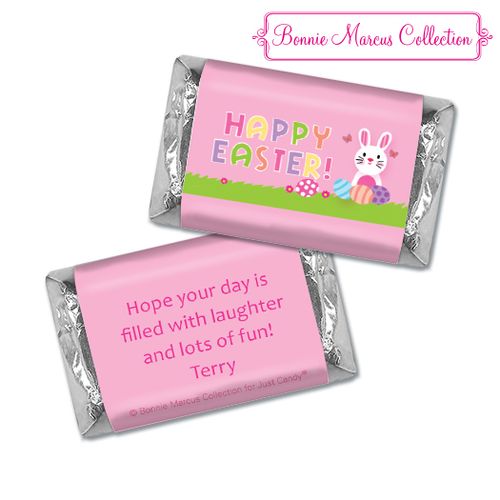 Bonnie Marcus Collection Easter Pink Dots Hershey's Assembled