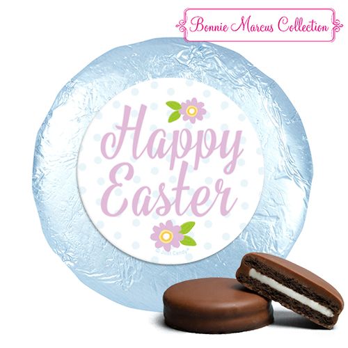 Bonnie Marcus Collection Easter Purple Flowers Milk Chocolate Covered Oreos