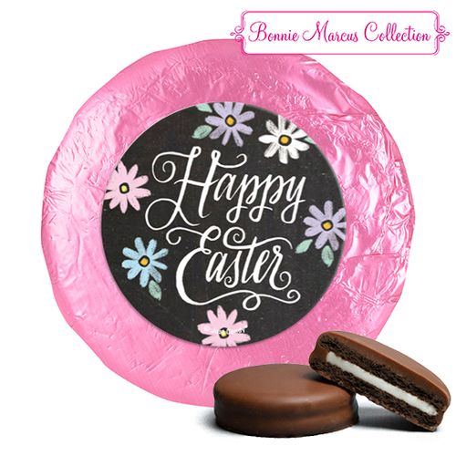 Bonnie Marcus Collection Happy Easter Script Milk Chocolate Covered Oreos