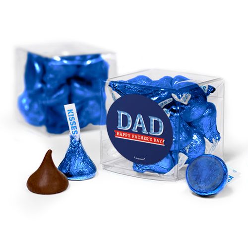 Bonnie Marcus Collection Plaid Father's Day Clear Gift Box
