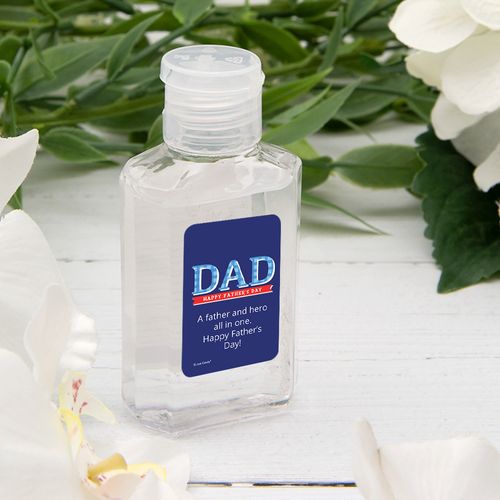 Personalized Father's Day DAD Hand Sanitizer - 2 fl. Oz.
