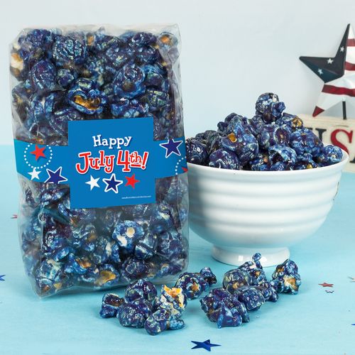4th of July Fireworks Candy Coated Popcorn 8 oz Bags