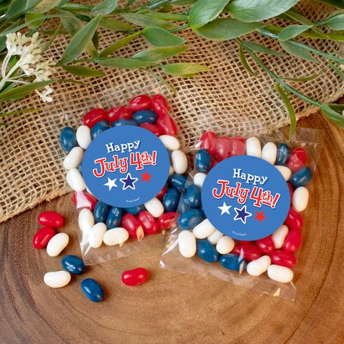 Happy 4th of July Candy Bags with Jelly Belly Jelly Beans